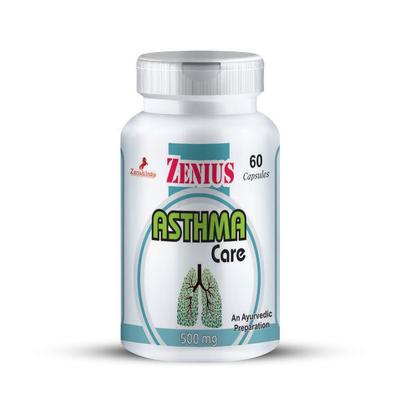 Zenius Asthma Care 500 mg Capsule 60's - Speciality Medicines