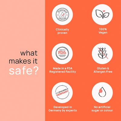 Nyumi Radian Skin Gummies 250 gm - Hair & Skin