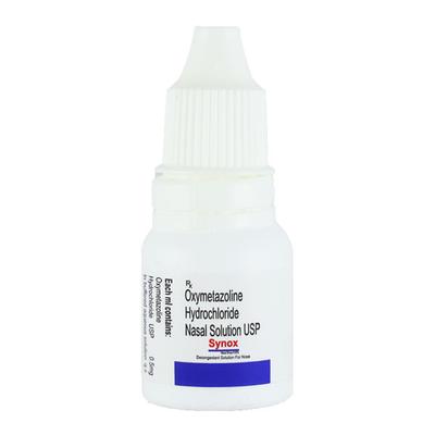 Synox Nasal Drops 10ml - Nasal Congestion-Nas