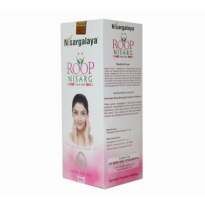 Nisargalaya Roop Nisarg Face Gel 80 ml - Speciality Medicines