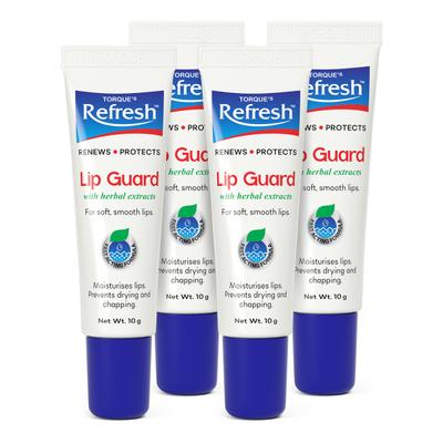Torque Refresh Lip Guard Lip Moisturiser Pack of (4 X 10 gm) 1's - Lip Balms