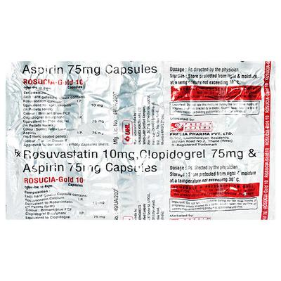 ROSUCIA GOLD 10 Capsule 10's - Blood Clot-Ant