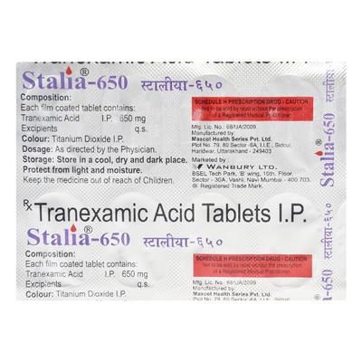 STALIA 650 Tablet 10's - Bleeding Disorders-Hae