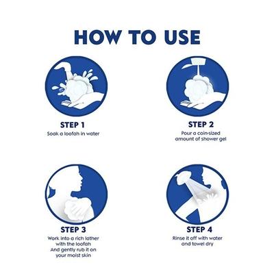 Nivea Creme Shower Cream Smooth 100 ml - Shower Gels & Body Wash