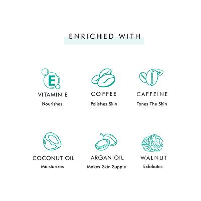 mCaffeine Exfoliation & Tan Removal Combo 200 gm - Face Scrubs