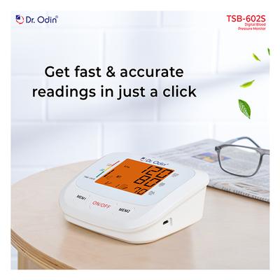 Dr. Odin Digital Blood Pressure Monitor - White (TSB-602S) - Blood Pressure Monitors
