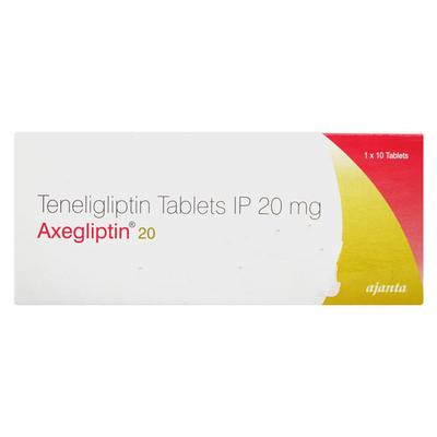 AXEGLIPTIN 20mg Tablet 10's - Diabetes-Ant