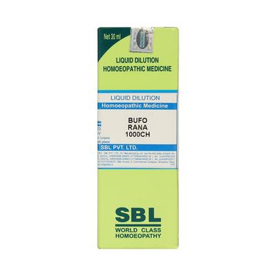SBL Bufo Rana 1M Liquid 30 ml - Dilutions