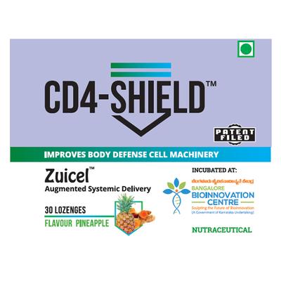 CD4-Shield Lozenges - Pineapple Flavour 30's - Sore Throat Lozenges