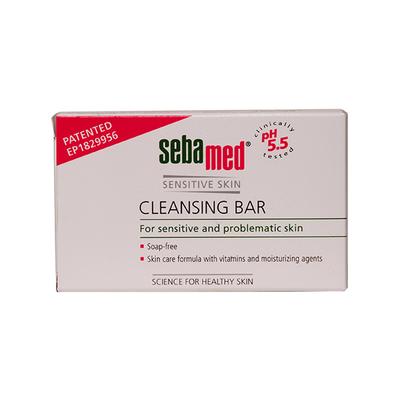 SEBAMED SENSITIVE SKIN Cleansing Bar 100gm (N) - Soaps