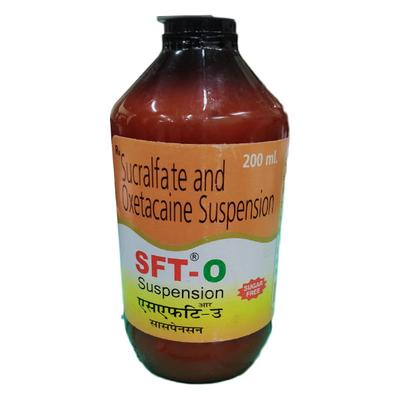 SFT O Sugar Free Suspension 200ml - Ulcer/Reflux/Flatulence-Aaa