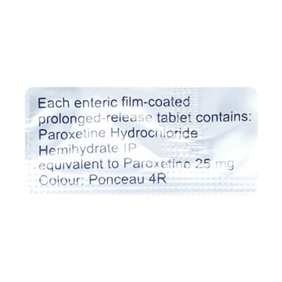 PARO CR 25mg Tablet 10's - Depression-Ant