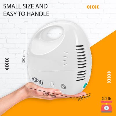 iGRiD Portable Nebulizer Machine with Accessories (IG1614N) - Nebulizers / Vaporizer