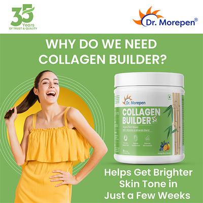 Dr. Morepen Natural Collagen Builder Powder 250 gm - Hair & Skin