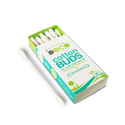 Beco Cotton Buds with Paper Stick (30 Swabs ) 15's - Cotton Buds & Balls