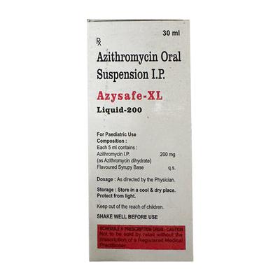 AZYSAFE XL 200 Oral suspension 30ml - Bacterial Infections-Mac
