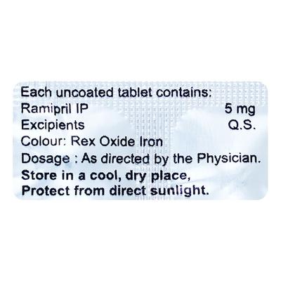 CUPRIL 5 Tablet 10's - Hypertension-ACE