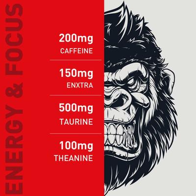 MuscleBlaze Pre Workout WrathX Powder - Fruit Fury 300 gm - Workout Essentials