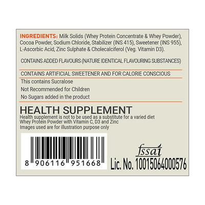 MuscleBlaze Fuel One Whey Protein Immunity+ Powder - Cafe Mocha 1 kg - Workout Essentials