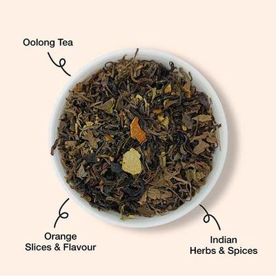The Infused Kettle Iced Tea Leaves - Orange Oolong 50 gm - Teas