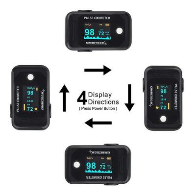 Ambitech Fingertip Pulse Oximeter with OLED Display - Health Monitors And Equipment