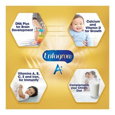 Enfagrow Nutritional Milk Powder A+ Stage 4 (2+ Years) - Chocolate Flavour 400 gm (Tin) - Baby And Infant Supplements