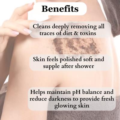 Vigini Lightening Exfoliating Tan Removal Body Polishing Wash 100 ml - Shower Gels & Body Wash