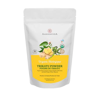 Aarshaveda Organic Trikatu Powder 100 gm - Pure Herbs