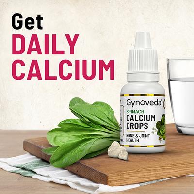 Gynoveda Spinach Calcium Drops 15 ml - Speciality Medicines