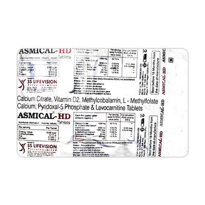 ASMICAL HD Tablet 10's - Supplements-Vam