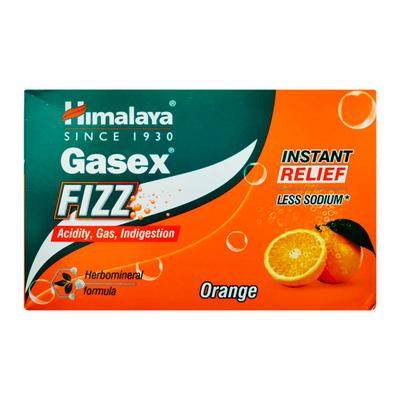 Himalaya Gasex Fizz Sachet - Orange (Pack of 25 x 5 gm) - Acidity & Gas Relief