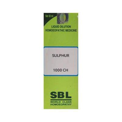SBL Sulphur 1M Liquid 30 ml - Dilutions