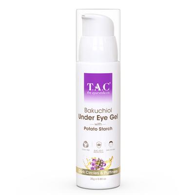 TAC The Ayurveda Co. Bakuchiol Under Eye Gel 25 gm - Eye Gels & Roll-On