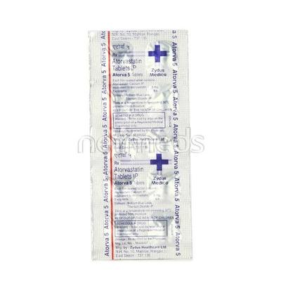Atorva 5mg Tablet 10'S - High Cholesterol-Dys