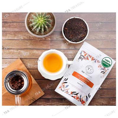 Tea Treasure Whole Leaf Tea - Lopchu Flowery Orange Pekoe 100 gm - Herbal/Green Teas