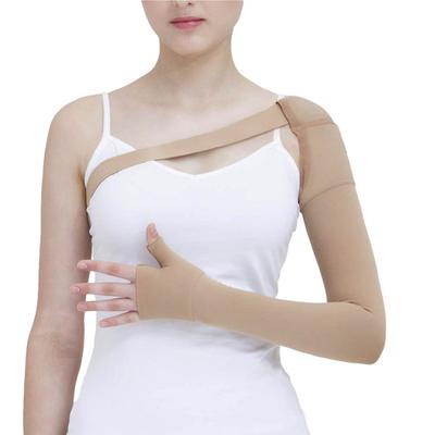 Youleg Medical Compression Stockings Arm Sleeves with Shoulder Strap (XL) - Right - Arm/Elbow Supports