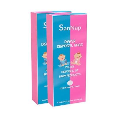 Sannap Baby Diaper Disposal Bags-100's - Diapers & Wipes