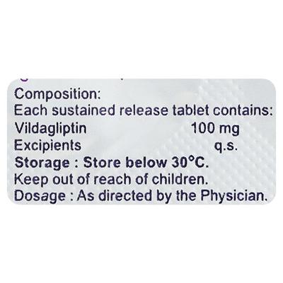 ZUKANORM SR 100 Tablet 10's - Diabetes-Ant