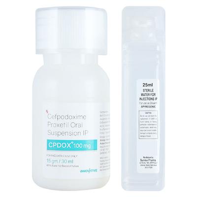 CPDOX 100mg Oral Suspension 30ml - Bacterial Infections-Cep