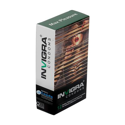 Invigra Max Pleasure Condom 12's - Plain/Flavoured Condoms