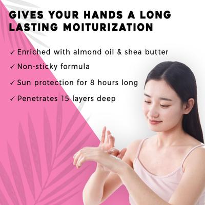 CGG Cosmetics Ultra Protect Hand Cream SPF 45 Broad Spectrum PA+++ Protection 100 gm - Hand Creams