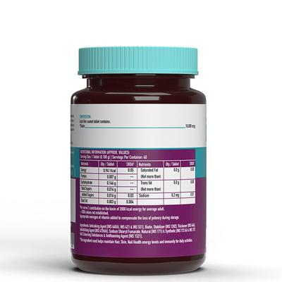 Healthkart HK Vitals Biotin Tablet 40's - Hair & Skin