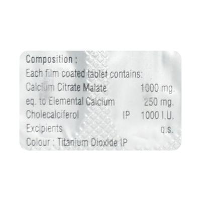 D FLIK Tablet 10's - Supplements-Vit