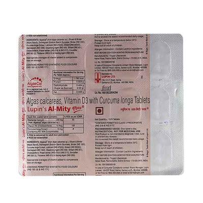 AL MITY PLUS Tablet 15's - Supplements-Cal