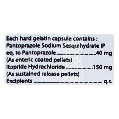 PANTOLITE IT Capsule 10's - Gastro Intestinal Motility Disorders-GIT