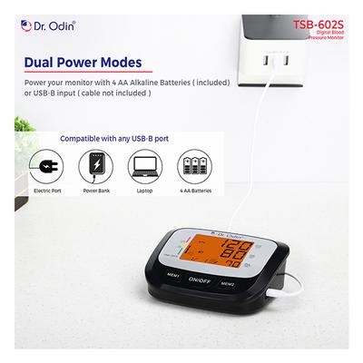 Dr. Odin Digital Blood Pressure Monitor - Black (TSB-602S) - Blood Pressure Monitors