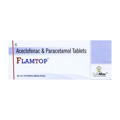 FLAMTOP Tablet 10's - Pain relief-Nsa