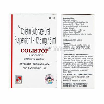 COLISTOP Suspension 30ml - Bacterial Infections-OAB