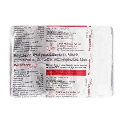 RECONERVE FORTE Tablet 10's - Supplements-Vam