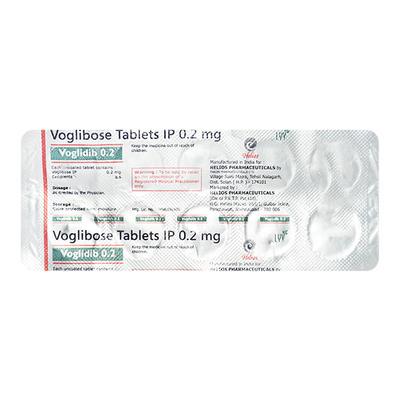 VOGLIDIB 0.2 Tablet 10's - Diabetes-Ant